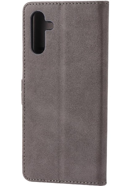 Cüzdan Kılıf Samsung Galaxy A34 Için Kickstand Kart Tutucu Kabartmalı Tüm (Yurt Dışından)