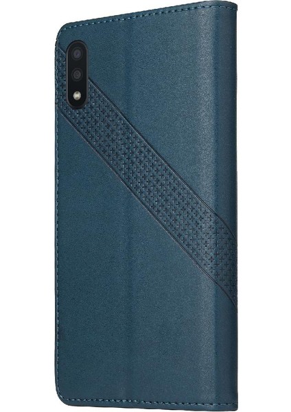 Samsung Galaxy A02 Üç Kart Yuvaları Kickstand Premium 4 Için Flip Case (Yurt Dışından)