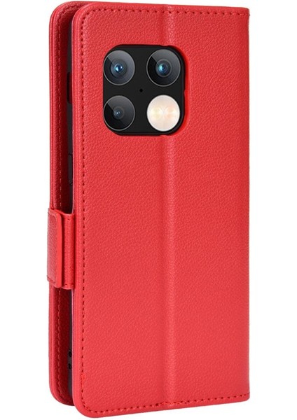 Oneplus 10 Için Kılıf Pro Pu Deri Yan Toka Manyetik Kart Yuvaları Tutucu (Yurt Dışından)