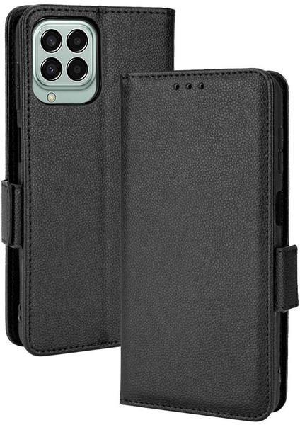 Samsung Galaxy M33 5g Için Kılıf Cüzdan Pu Deri Kart Yuvaları Tutucu Yan (Yurt Dışından) modelleri