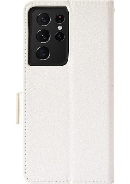 Samsung Galaxy S21 Ultra Pu Deri Yan Toka Kart Yuvaları Tutucu (Yurt Dışından) modelleri