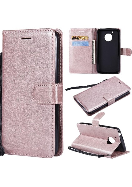 Motorola Moto G5 Iş Cüzdan Telefon Kılıfı Için Kart Yuvası ile Flip Case (Yurt Dışından)