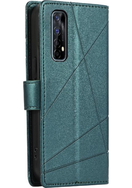 Realme 7 Şok Emici Üç Kart Yuvaları Kickstand Için Flip Case (Yurt Dışından) indirimleri
