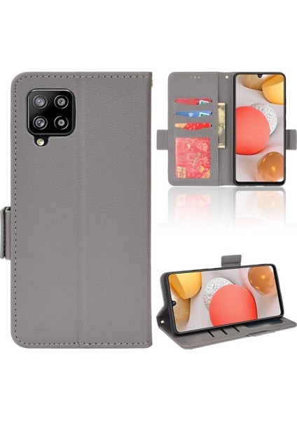 Samsung Galaxy Case 5g Kart Yuvaları Için Kılıf Tutucu Yan Toka Pu Deri (Yurt Dışından)