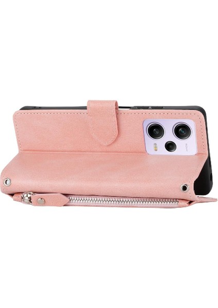 Xiaomi Redmi Not 12 Için Flip Case Pro Artı Kickstand Kayış Kart Tutucu (Yurt Dışından)