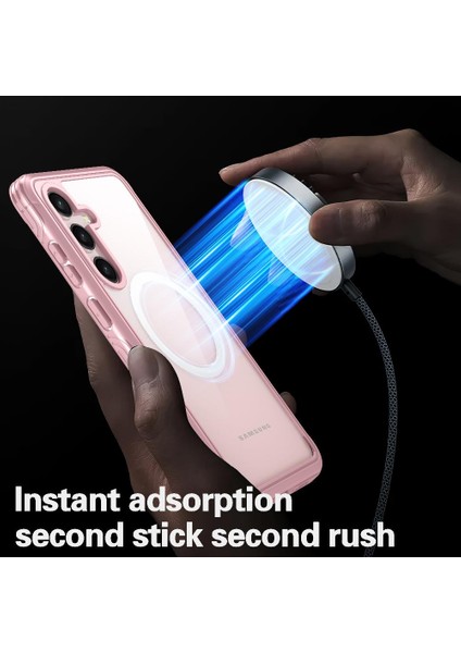 Samsung Galaxy S24 Plus Için Miracase Manyetik Kılıf ile Tamamen Şeffaf (Yurt Dışından) modelleri