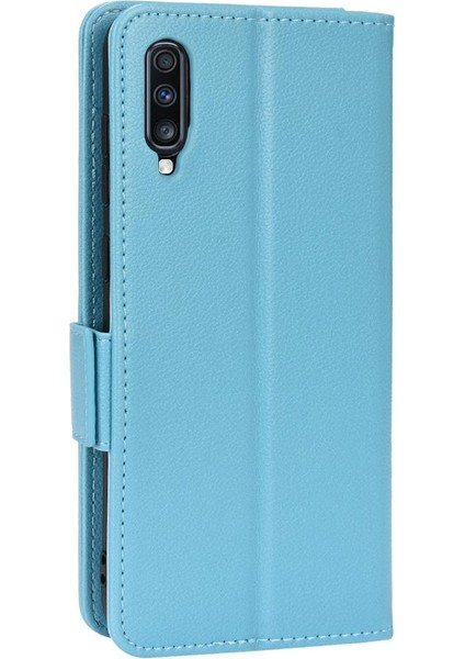 Samsung Galaxy A70 Kart Yuvaları Tutucu Pu Deri Manyetik Yan (Yurt Dışından)