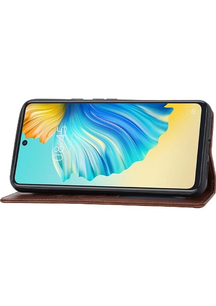 Google Piksel 8A Kabartmalı Kickstand Için Cüzdan Durumda Tüm Yuvarlak Koruma (Yurt Dışından)