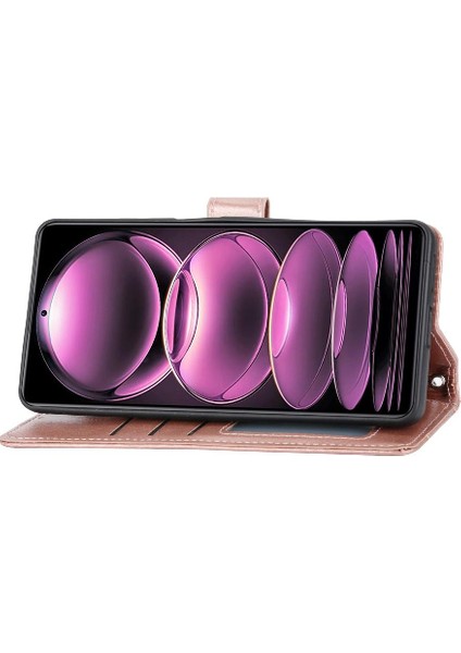 Xiaomi Redmi Not 12 Için Flip Case 5g Kart Tutucu Pu Deri Kayış (Yurt Dışından)
