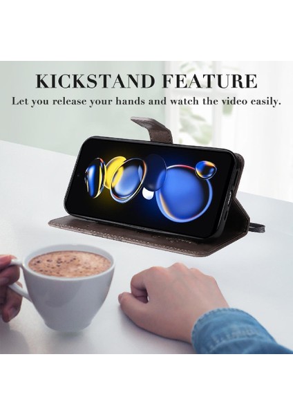 Xiaomi Poco X4 Gt 5g Manyetik Kapak Darbeye Kapak Pu ile (Yurt Dışından) modelleri