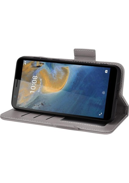 Zte Blade Case Yan Toka Cüzdan Pu Deri Manyetik Kart Yuvaları (Yurt Dışından)