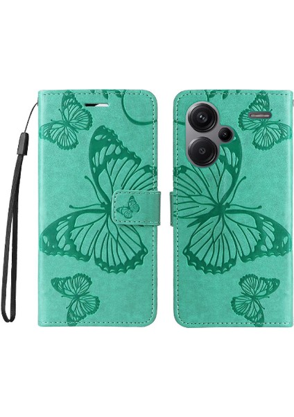 Xiaomi Redmi Not Için Kılıf 13 Pro Artı Kart Yuvası Standı ile Pu Deri (Yurt Dışından)