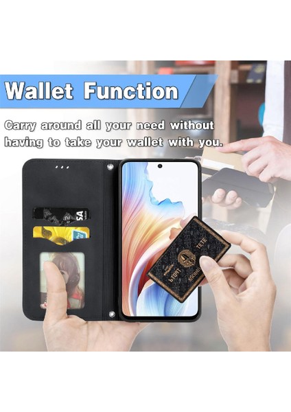 Oppo A79 5g Cüzdan Deri Kılıf Için Flip Case Basit Iş Darbeye (Yurt Dışından) fırsatları