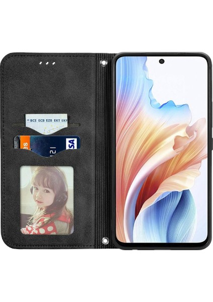 Oppo A79 5g Cüzdan Deri Kılıf Için Flip Case Basit Iş Darbeye (Yurt Dışından) indirimleri