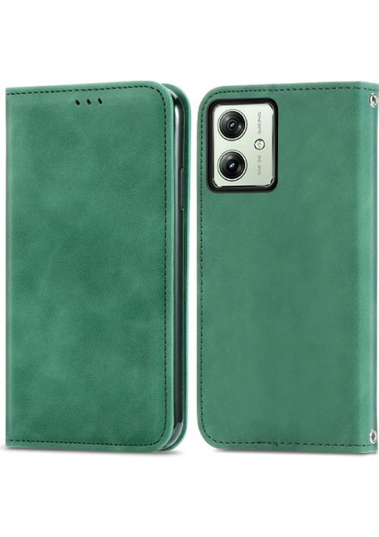 Motorola Moto G54 5g Cüzdan Deri Kılıf Basit Iş Için Flip Case (Yurt Dışından) fiyatları