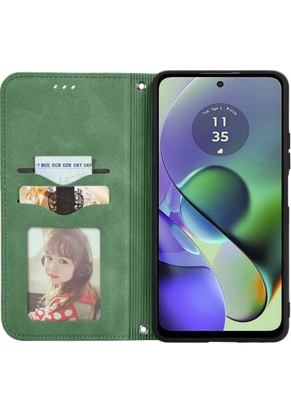 Motorola Moto G54 5g Cüzdan Deri Kılıf Basit Iş Için Flip Case (Yurt Dışından) indirimleri