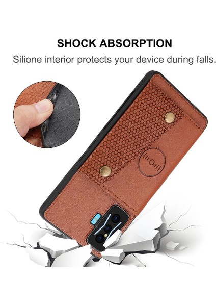Cüzdan Kılıf Için Xiaomi Poco F4 Gt Darbeye Koruyucu Kart Tutucu Buit (Yurt Dışından)