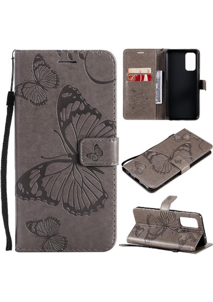 Kart Yuvası Standı Pu Deri ile Oppo Oppo 5 Manyetik Kapak Için Flip Case (Yurt Dışından)
