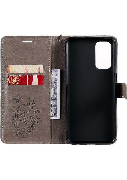 Kart Yuvası Standı Pu Deri ile Oppo Oppo 5 Manyetik Kapak Için Flip Case (Yurt Dışından) modelleri