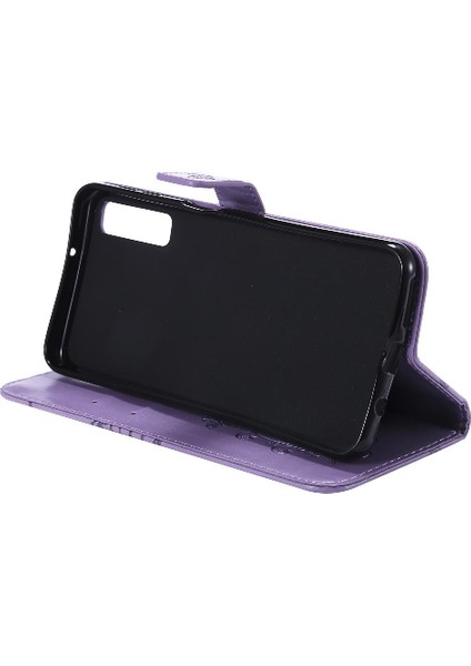 Samsung Galaxy A7 2018 Flip Kickstand Darbeye Kapak Kapak Için Flip Case (Yurt Dışından)