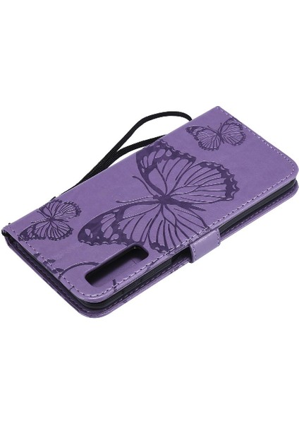 Samsung Galaxy A7 2018 Flip Kickstand Darbeye Kapak Kapak Için Flip Case (Yurt Dışından)