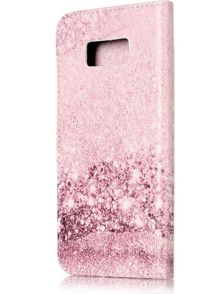 Samsung Galaxy S8 Artı Manyetik Pu Deri Cüzdan Mermer Için Flip Case (Yurt Dışından)