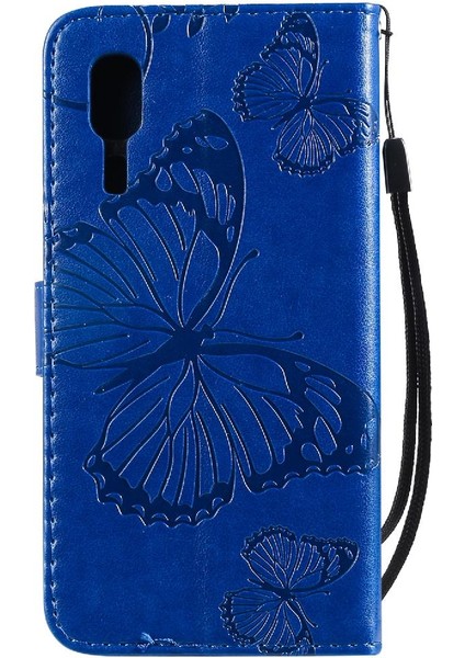 Kart Yuvası Standı Darbeye Kapak ile Samsung Galaxy A2 Çekirdek Için Flip Case (Yurt Dışından)