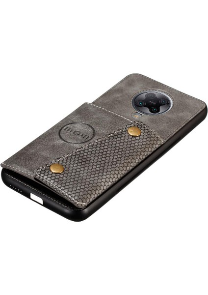 Xiaomi Poco F2 Pro Kickstand Darbeye Koruyucu Buit Için Cüzdan Kılıf (Yurt Dışından)