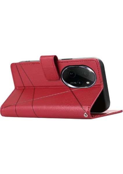 Onur Için Flip Case 100 Pro Darbeye Şok Emici Kickstand Üç (Yurt Dışından)