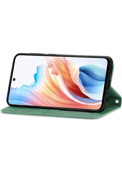 Oppo A79 5g Cüzdan Deri Kılıf Için Flip Case Basit Iş Darbeye (Yurt Dışından)