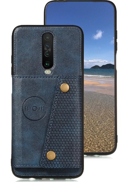 Cüzdan Kılıf Için Xiaomi Poco X2 Cüzdan Kılıf Darbeye Koruyucu Kart Buit (Yurt Dışından)