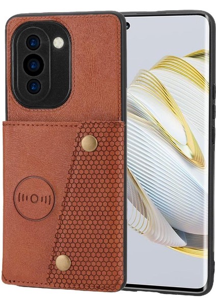 Cüzdan Kılıf Için Huawei Nova 10 Pro Buit Demir Kart Tutucu Cüzdan Kılıf (Yurt Dışından) fırsatları