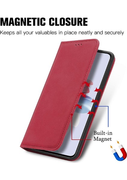 Oppo Flip 11F 5g Için Flip Case Darbeye Cüzdan Deri Kılıf Kapak Çevirin (Yurt Dışından)