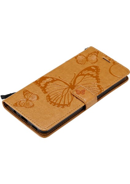 Samsung Galaxy A02S Manyetik Kapak Flip Kickstand Pu Deri Için Flip Case (Yurt Dışından)