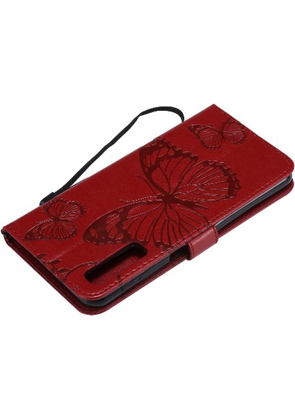 Samsung Galaxy A7 2018 Flip Kickstand Darbeye Kapak Kapak Için Flip Case (Yurt Dışından)