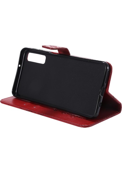 Samsung Galaxy A7 2018 Flip Kickstand Darbeye Kapak Kapak Için Flip Case (Yurt Dışından)