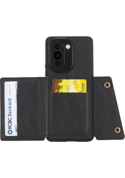 Cüzdan Kılıf Için Huawei Nova 10 Pro Buit Demir Kart Tutucu Cüzdan Kılıf (Yurt Dışından) indirimleri