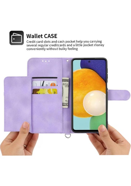 Manyi Mall Xiaomi Redmi Not 11 Için Flip Case Pro Artı 5g Kabartmalı Çoklu Kredi (Yurt Dışından)