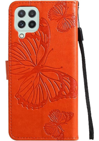 Samsung Galaxy A22 4g Için Flip Case Pu Deri Manyetik Kapak ile Çevirin (Yurt Dışından) fırsatları