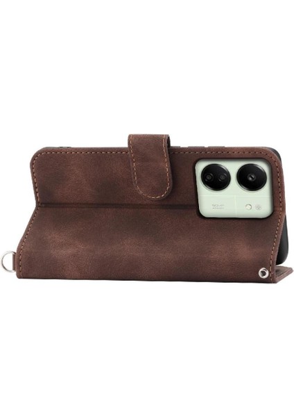 Xiaomi Redmi 13C Çoklu Kredi Kartı Yuvaları Için Flip Case Darbeye (Yurt Dışından)