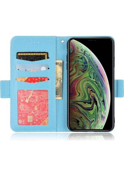 Iphone X/xs Kart Yuvaları Tutucu Pu Deri Yan Toka Cüzdan (Yurt Dışından)
