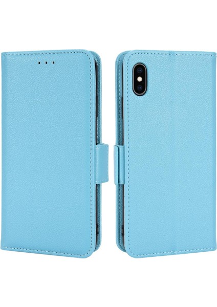 Iphone X/xs Kart Yuvaları Tutucu Pu Deri Yan Toka Cüzdan (Yurt Dışından)