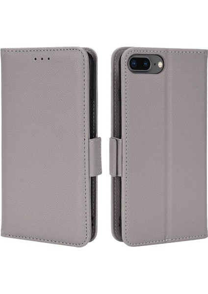 Iphone 6 Için Kılıf Artı/6s Artı Kart Yuvaları Tutucu Yan Toka Cüzdan Pu (Yurt Dışından) modelleri