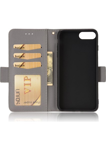 Iphone 6 Için Kılıf Artı/6s Artı Kart Yuvaları Tutucu Yan Toka Cüzdan Pu (Yurt Dışından) fırsatları