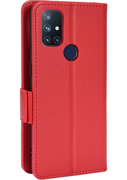 Manyi Mall Oneplus Nord N10 5g Pu Deri Yan Toka Cüzdan Manyetik Kart (Yurt Dışından)