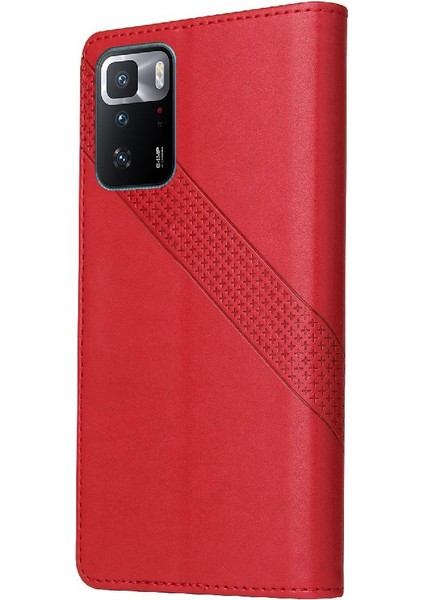 Xiaomi Redmi Not 10 Pro Için Flip Case Üç Kart Yuvaları 4 Köşe Prim (Yurt Dışından)