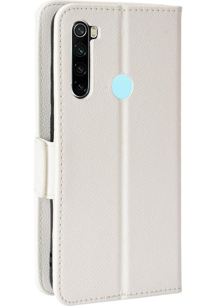 Xiaomi Redmi Not 8 Için Kılıf Pu Deri Cüzdan Kart Yuvaları Tutucu Yan (Yurt Dışından)