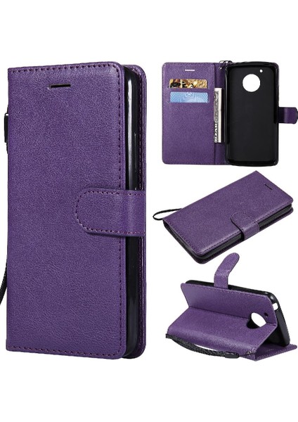 Motorola Moto G5 Iş Cüzdan Telefon Kılıfı Için Kart Yuvası ile Flip Case (Yurt Dışından)
