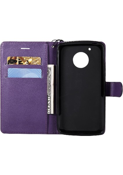 Motorola Moto G5 Iş Cüzdan Telefon Kılıfı Için Kart Yuvası ile Flip Case (Yurt Dışından) modelleri