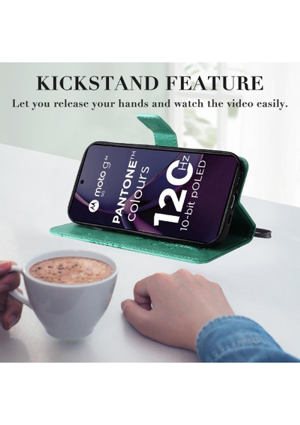 Motorola Moto G84 5g Flip Kickstand Manyetik Kapak Darbeye Pu (Yurt Dışından) fırsatları